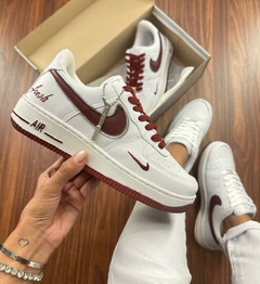 NK AF fresh Branco/bordo - comprar online