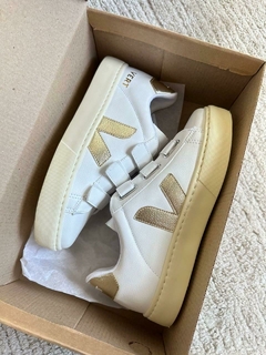 Vert velcro Branco/dourado na internet