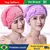 Touca Toalha De Secar Cabelo Microfibra Anti Frizz Pós Banho Touca de Cabelo - GuaruDrop - Sempre Barato