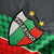 Camisa Desportivo Palestino II 22/23 - Torcedor Capelli Masculina - Preta com detalhes em vermelho e verde