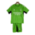 Kit Infantil Real Madrid Goleiro Adidas 23/24 - Verde com detalhes em branco