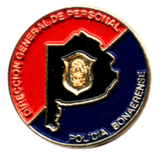 PBA-208 Distintivo Dir. Gral de Personal