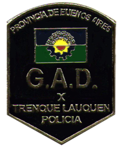 PBA-267 Distintivo GAD Trenque Lauquen