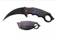 KERAMBIT ESTAMPADO PLEGABLE (999H)