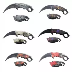 KERAMBIT ESTAMPADO PLEGABLE (999H) en internet