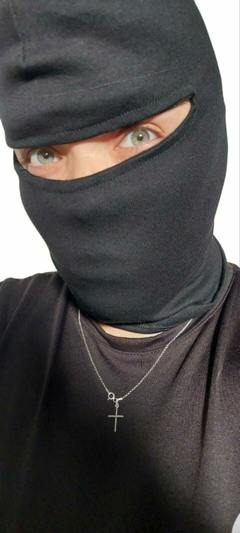 BALACLAVA NEGRO TELA LIVIANA - comprar online