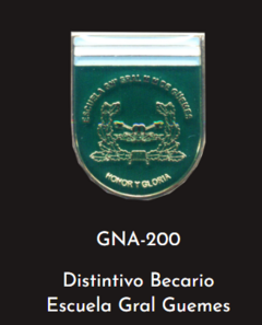 GNA 200 - DISTINTIVO BECARIO ESCUELA GRAL D MARTIN MIGUEL DE GUEMES