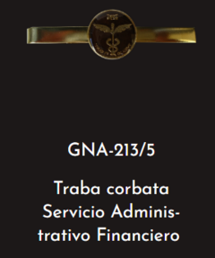 GNA - 213/5 TRABA CORBATA SERVICIO ADMINISTRATIVO FINANCIERO