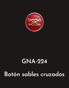 GNA 224 - BOTON SABLES CRUZADOS