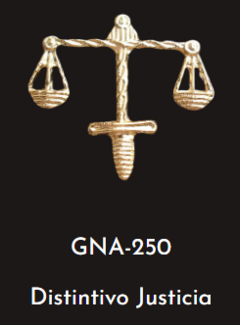 GNA 250 - DISTINTIVO JUSTICIA