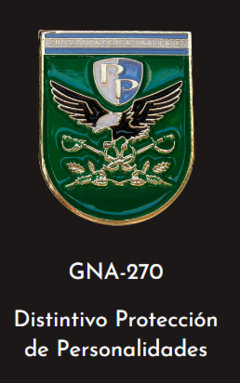 GNA 270 - DISTINTIVO PROTECCION DE PERSONALIDADES