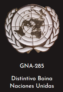 GNA 285 - DISTINTIVO BOINA NACIONES UNIDAS