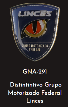 GNA 291 - DISTINTIVO GRUPO MOTORIZADO FEDERAL LINCES