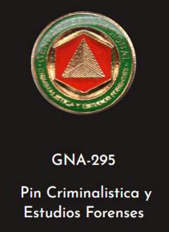 GNA 295 - PIN CRIMINALISTICA Y ESTUDIOS FORENSES