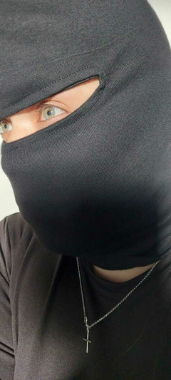 BALACLAVA NEGRO TELA LIVIANA - tienda online