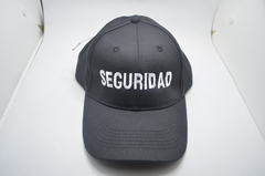 GORRA SEGURIDAD NEGRO CON AMARILLO/BLANCO - comprar online