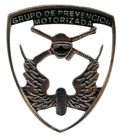 PBA-279 Distintivo Grupo de Prevención Motorizada