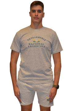 REMERA GRIS GIMNASIA GENDARMERIA - comprar online