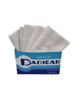 PAÑUELOS BLANCOS CAJA x 6u (DADICAR)