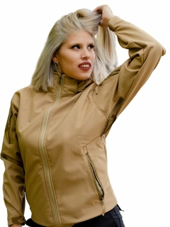 CAMPERA SOFTSHELL MARRON - Proveeduria Guemes