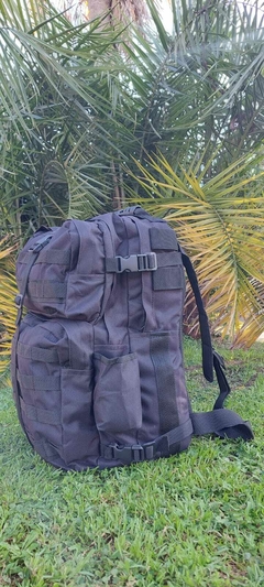 MOCHILA 55 LITROS MOLLE NEGRO - tienda online