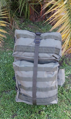 MOCHILA 55 LITROS MOLLE VERDE - tienda online