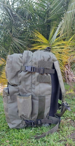 MOCHILA 55 LITROS MOLLE VERDE - comprar online