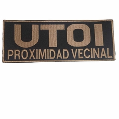 EMBLEMA CARTEL UTOI PROXIMIDAD VECINAL