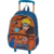 Mochila De Rodinhas Infantil Escolar Naruto Kurama Menino