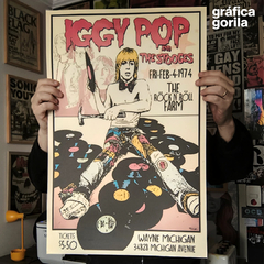 Pôster - Iggy Pop: The Rock n Roll Farm 1974