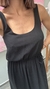 Vestido negro largo Zara - comprar online