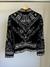 Campera negra bordada Zara - comprar online