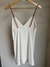 Vestido mini blanco Zara