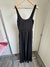 Vestido negro largo Zara - tienda online