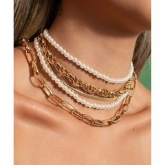 CHOKER DE ELOS OVAIS GROSSOS M (017746) - comprar online