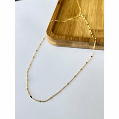 CHOKER COM CORRENTE DE CORAÇÕES CHAPADOS (013667) - comprar online