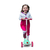 Patinete Bandeirante Skatenet Fly Rosa