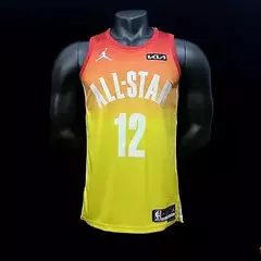 CAMISA ALL STAR MORANT#12 LARANJA AMARELO 2022