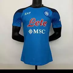 Camisa Napoli I 2022/2023 Torcedor EA7 Masculina