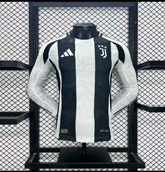 Camisa Juventus 2024/2025 Home Masculina Manga Longa