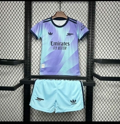 Kit Infantil Arsenal 2024/2025 Adidas