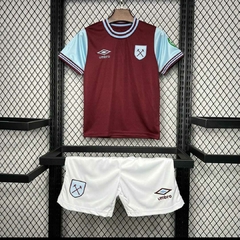 Kit Infantil West Ham 2024/2025 Umbro