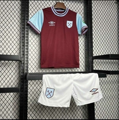 Kit Infantil West Ham 2024/2025 Umbro - 10 Outlet Imports