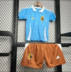 Kit Infantil Bélgica 2024/2025 Adidas