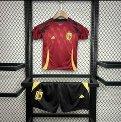 Kit Infantil Bélgica 2024/2025 Adidas