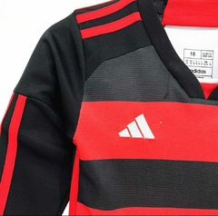 Kit Infantil Flamengo 24/25 Adidas Manga Longa - 10 Outlet Imports