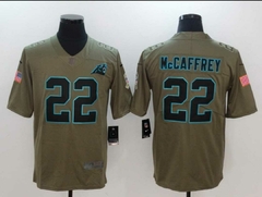 Camisa NFL Carolina Panthers McCaffrey 22 na internet