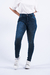 Jean Skinny Tiro Medio Blue Matizado