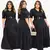 Vestido de Festa Longo Plus Size Luxo Evangelico Com Cinto Tamanho Grande - comprar online