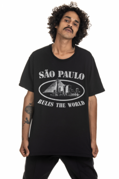 CAMISETA KOROVA SAO PAULO CORTEIZ PRETA - comprar online